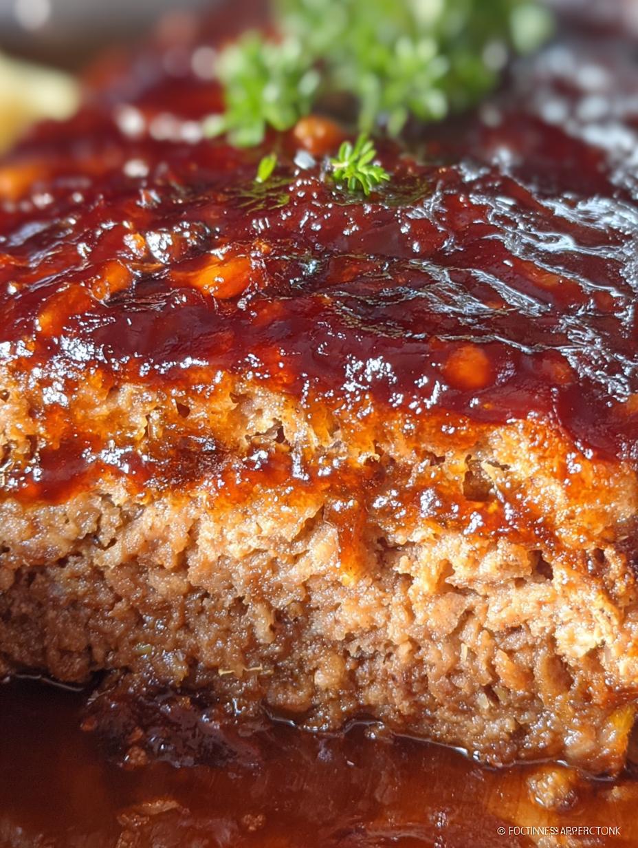 Honey Bbq Glazed Meatloaf