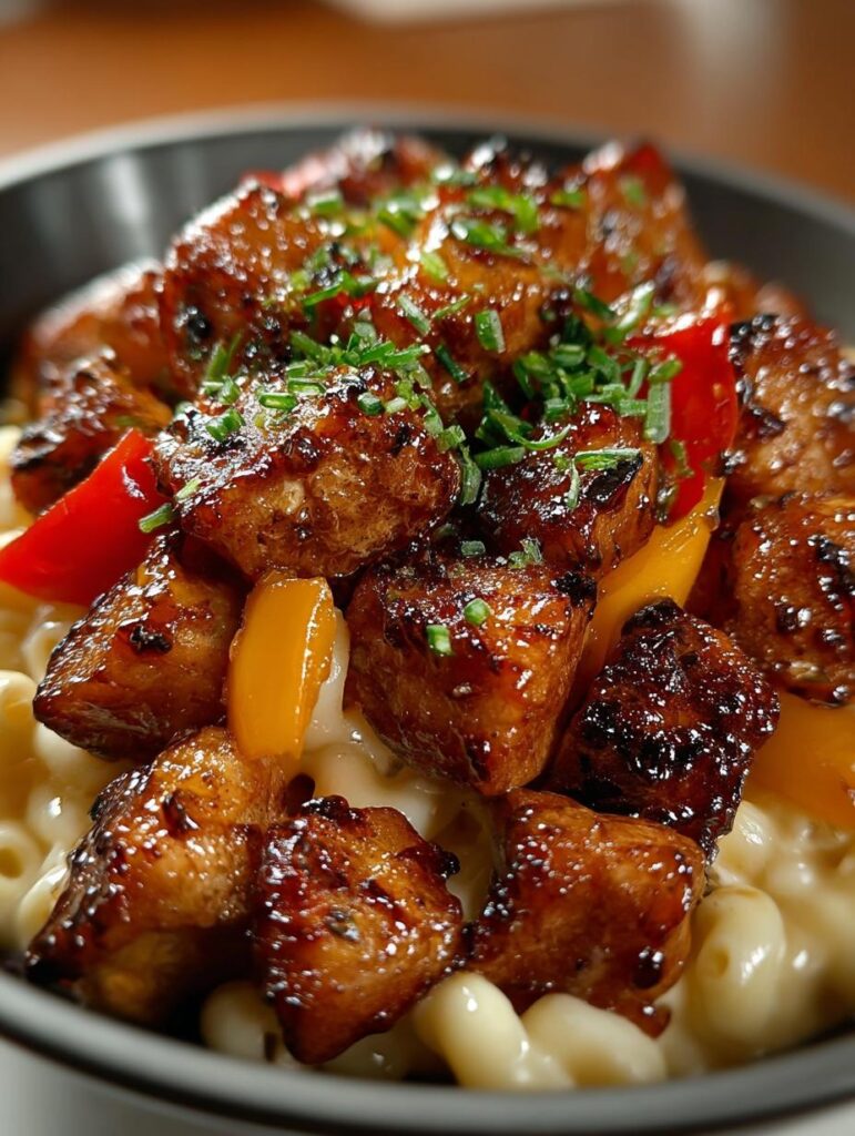 Honey Pepper Chicken Mac
