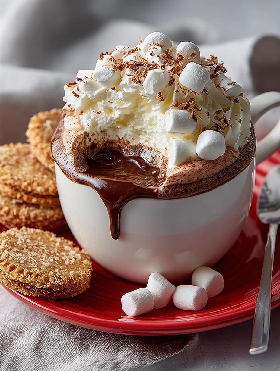 Hot Cocoa Dip with