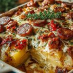 Italian Sausage Potato Casserole