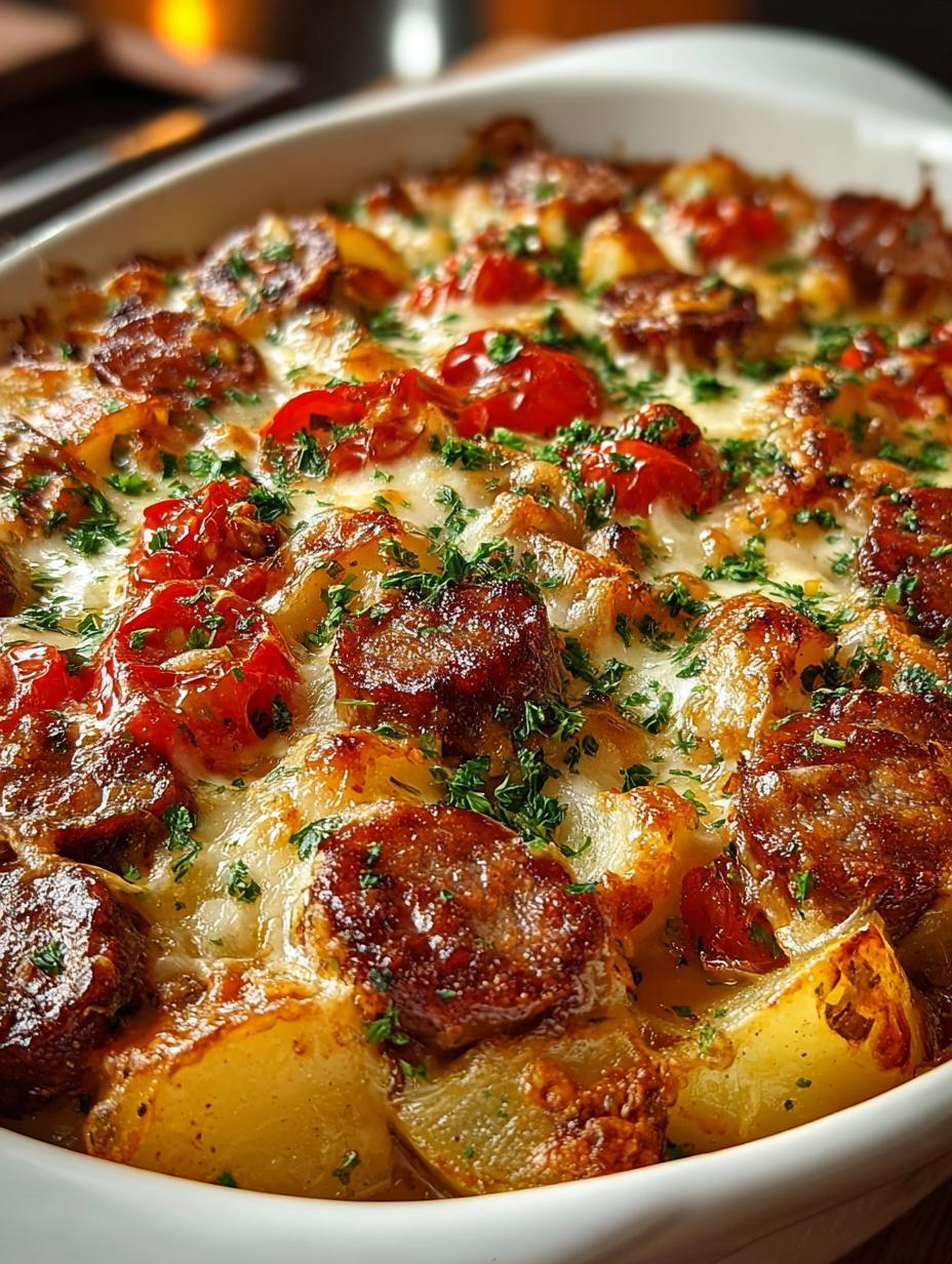 7 Delicious Italian Sausage Potato Casserole Recipes - Italian Sausage Potato Casserole - additional detail