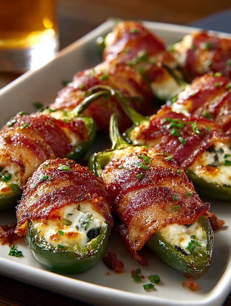 Jalapeno Poppers with Bacon