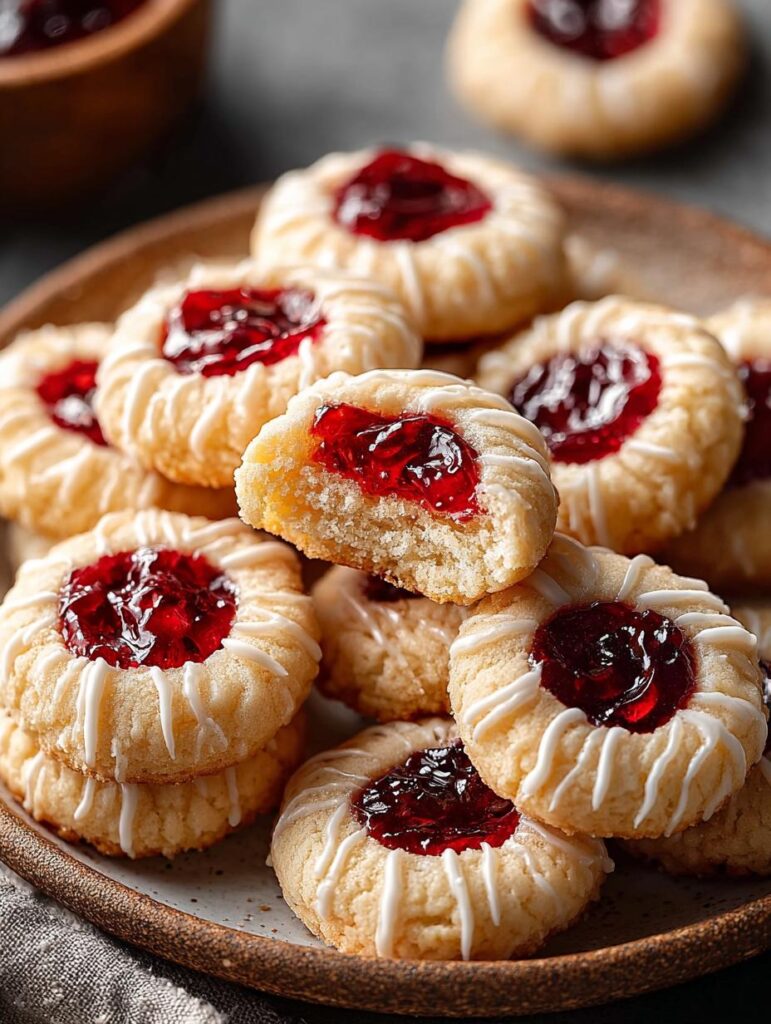 Jam Thumbprint Cookies