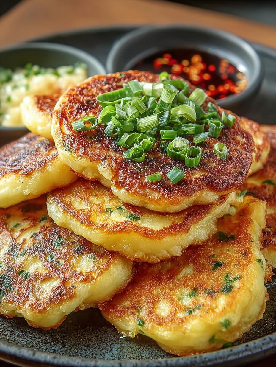 Crispy Korean Potato Pancakes: 7 Easy Steps to Perfection - Korean Potato Pancakes - main visual representation