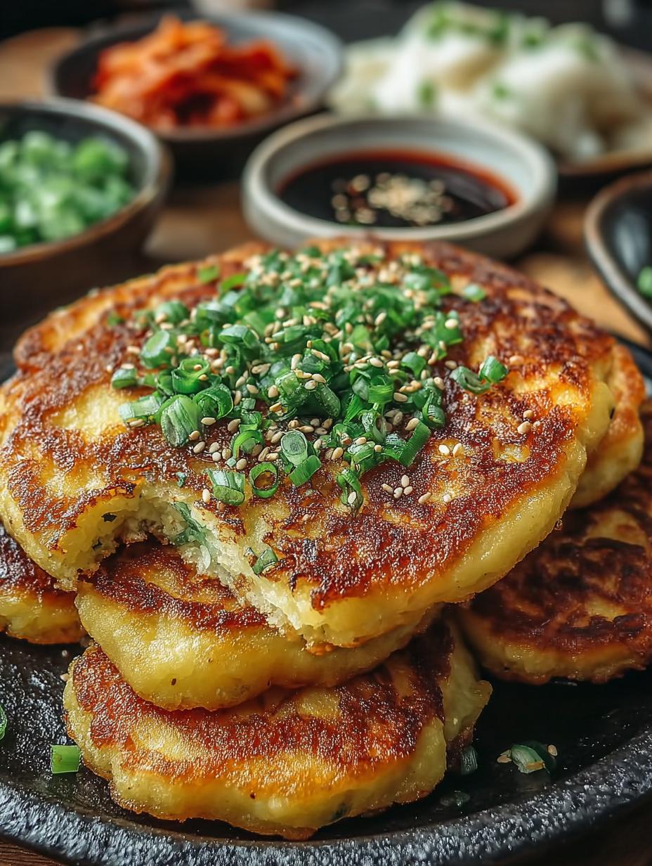 Crispy Korean Potato Pancakes: 7 Easy Steps to Perfection - Korean Potato Pancakes - additional detail