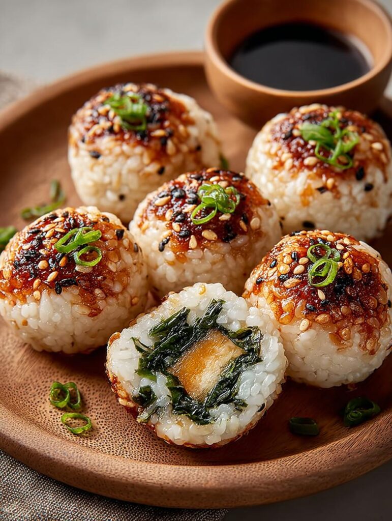 Korean Rice Balls Jumeokbap