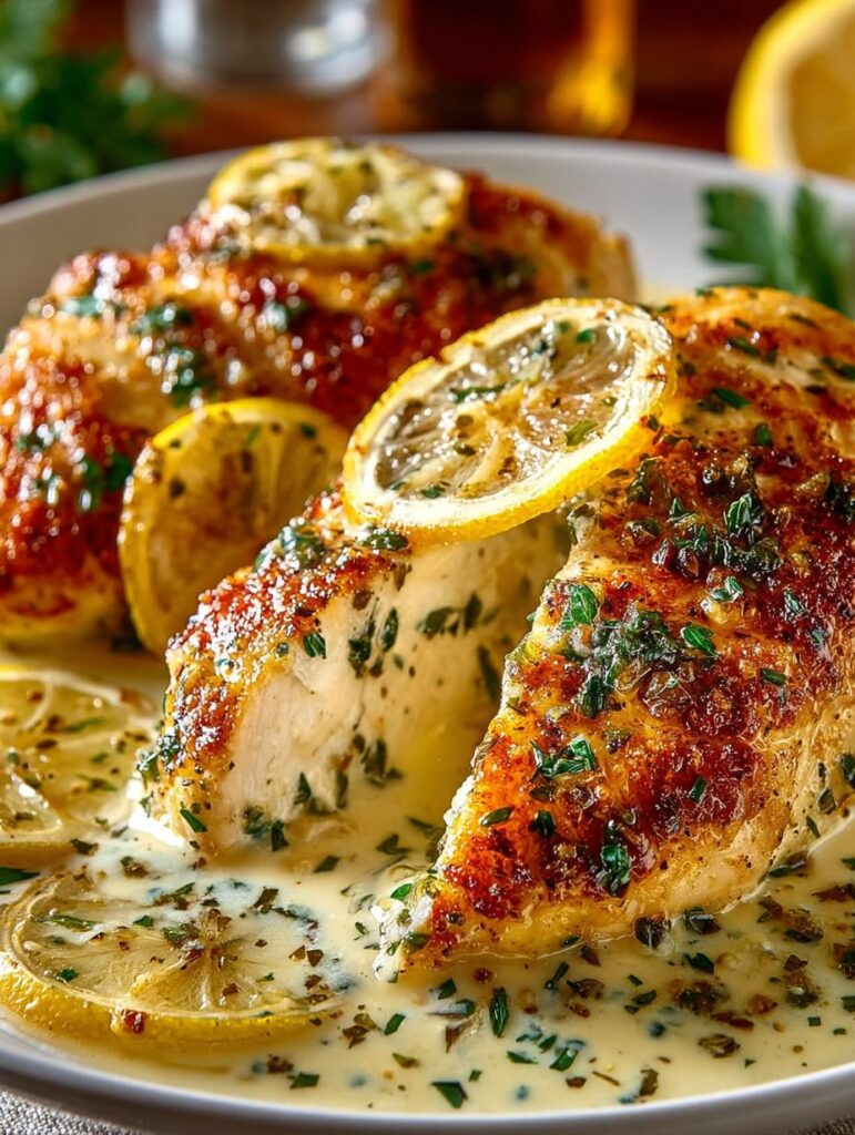 Lemon Chicken Romano Italian