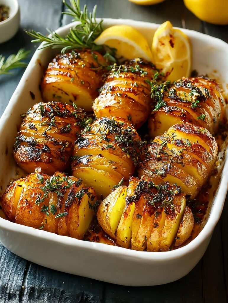 Lemon Herb Roasted Potatoes