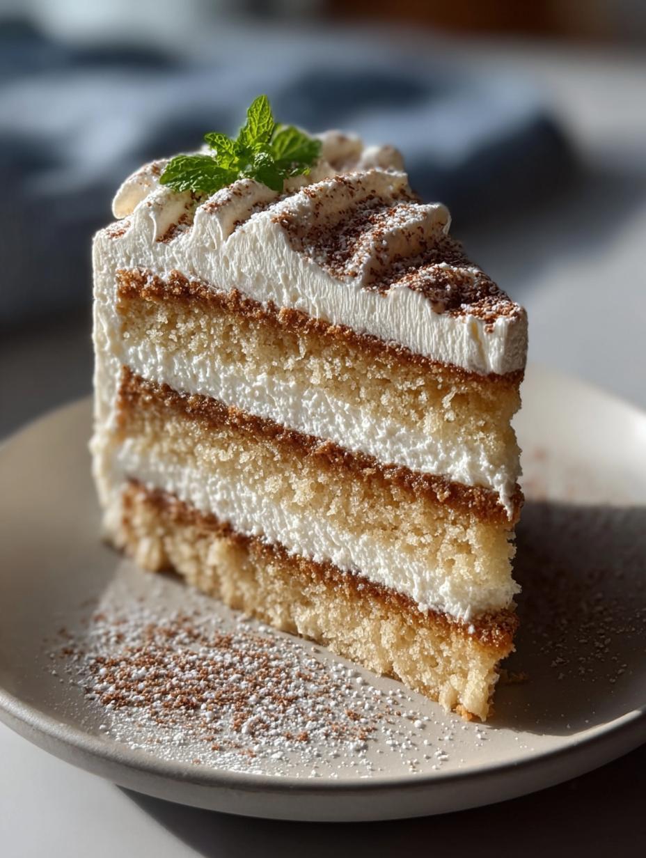 Irresistible London Fog Cake Earl with fluffy vanilla clouds and Earl Grey tea layers