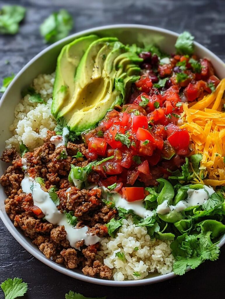 Low Carb Burrito Bowl