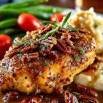 Maple Bourbon Pecan Chicken