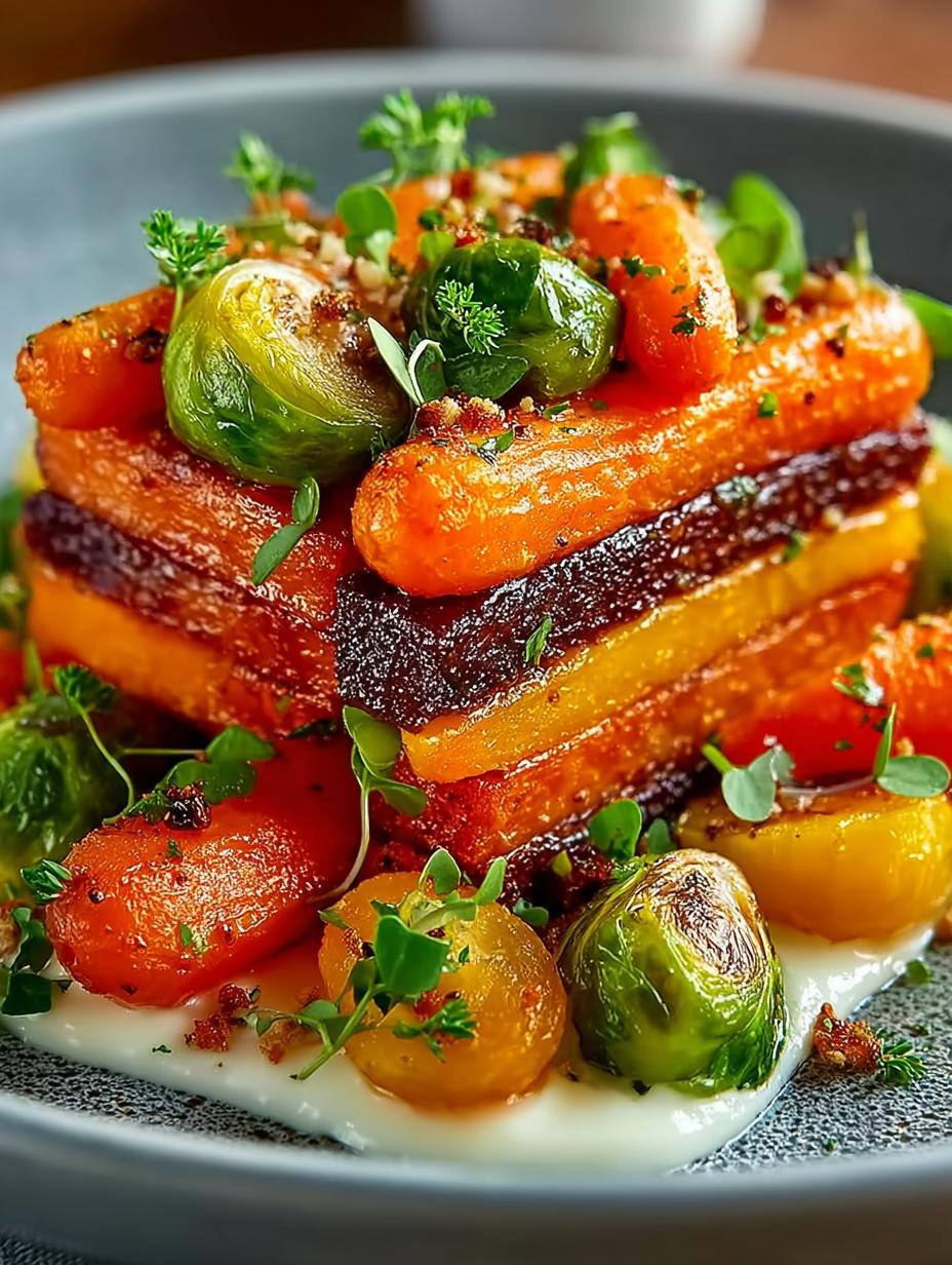 Maple Glazed Carrots Brussel