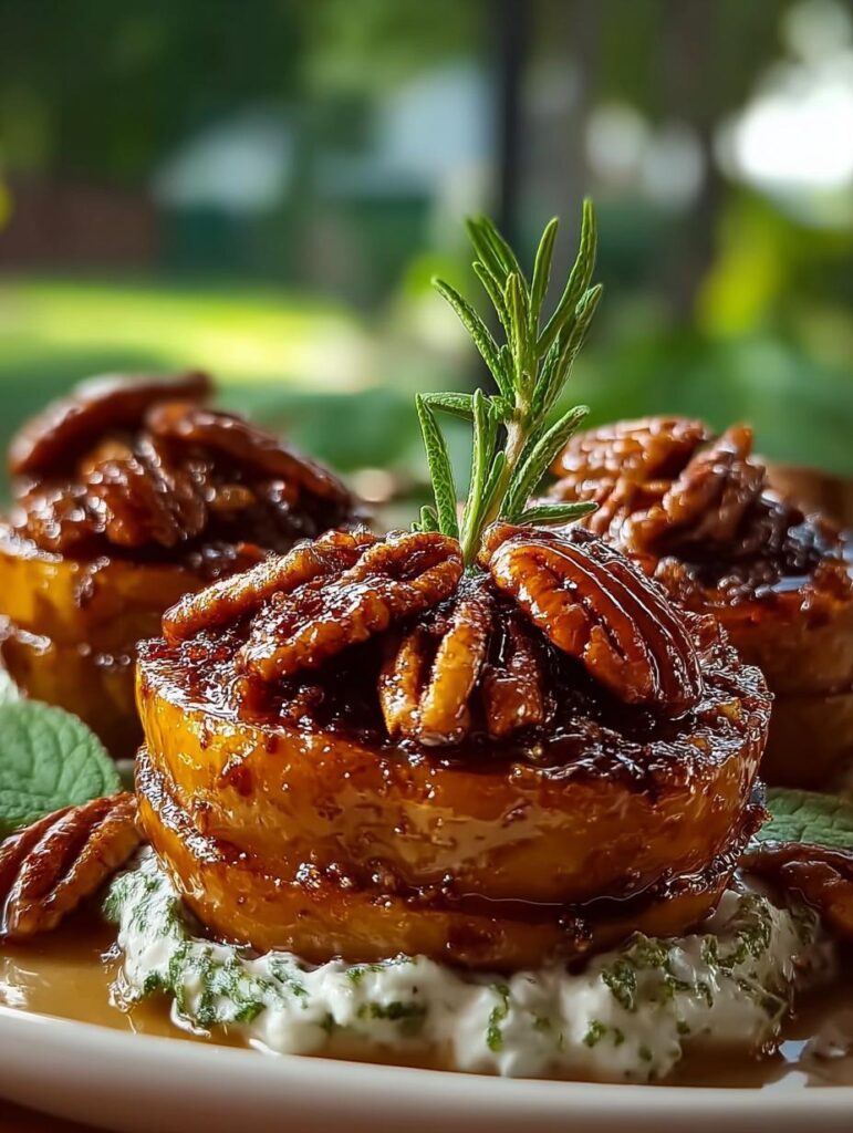 Maple Pecan Roasted Acorn