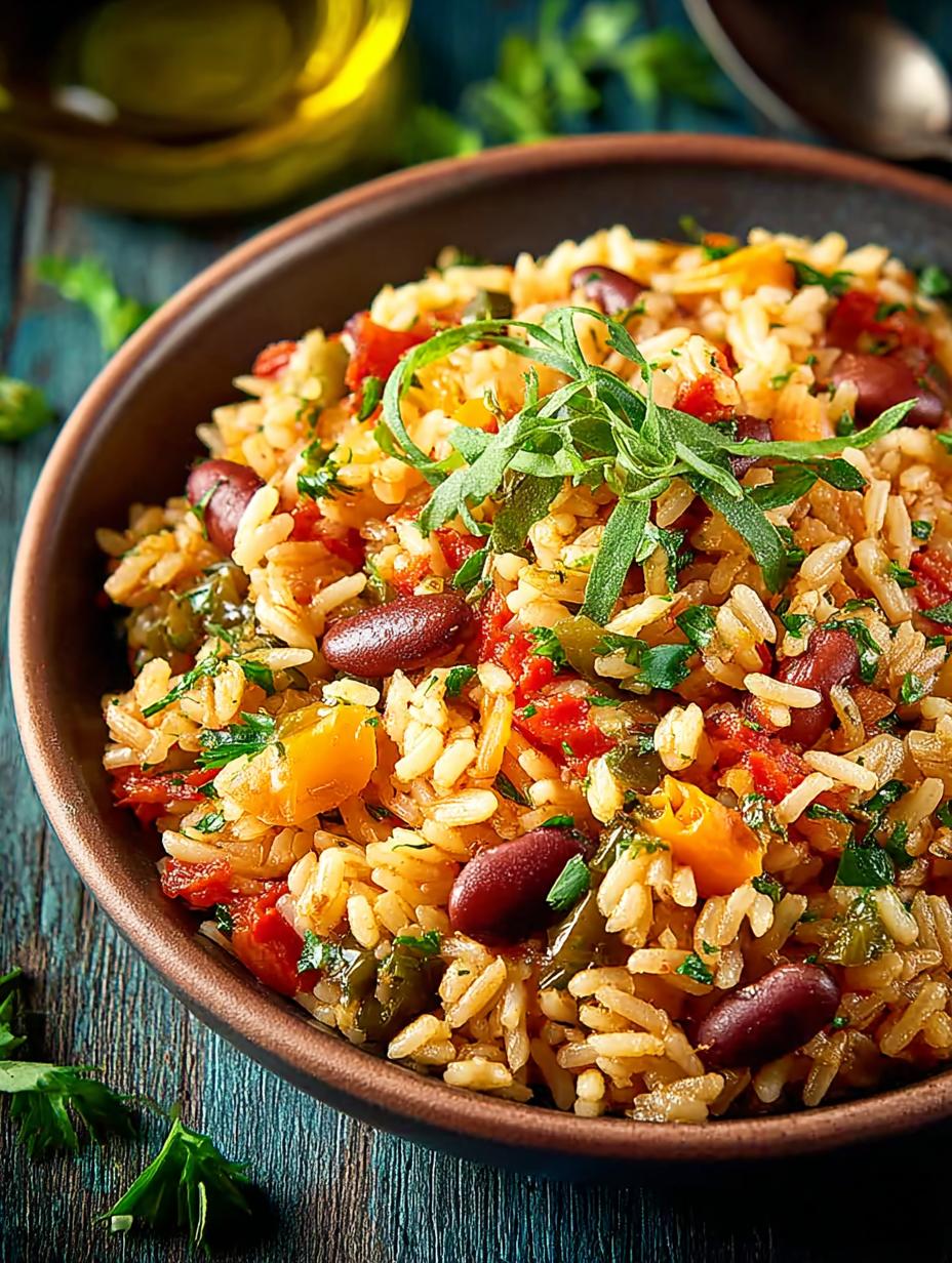 Healthy Mediterranean Rice Beans: A One-Pot Wonder Meal - Mediterranean Rice Beans - additional detail