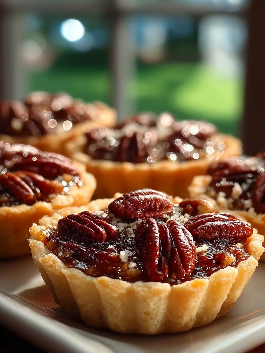 Mini Pecan Tarts Delight