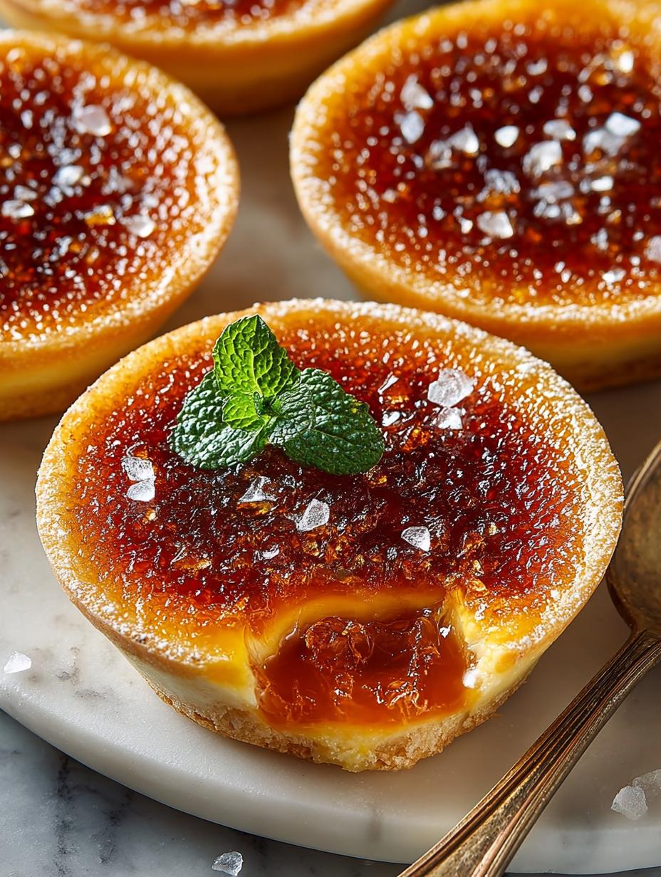Mini Pumpkin Creme Brulee: 12 Heavenly Pies to Savor - Mini Pumpkin Creme Brulee - additional detail