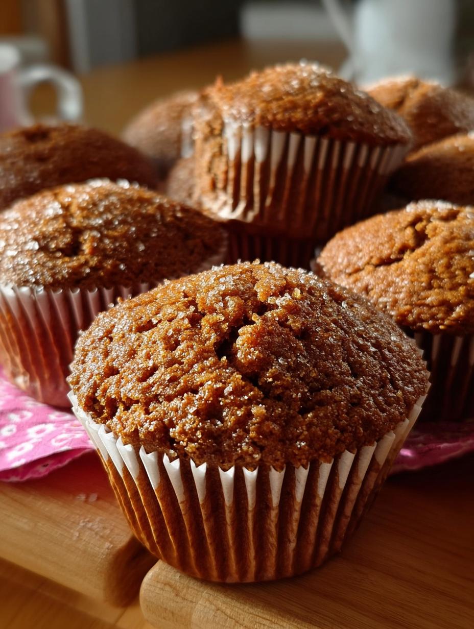 Moist Gingerbread Muffins Spiced for Cozy Moments 5 Moist Gingerbread Muffins Spiced for Cozy Moments - Moist Gingerbread Muffins Spiced - additional detail