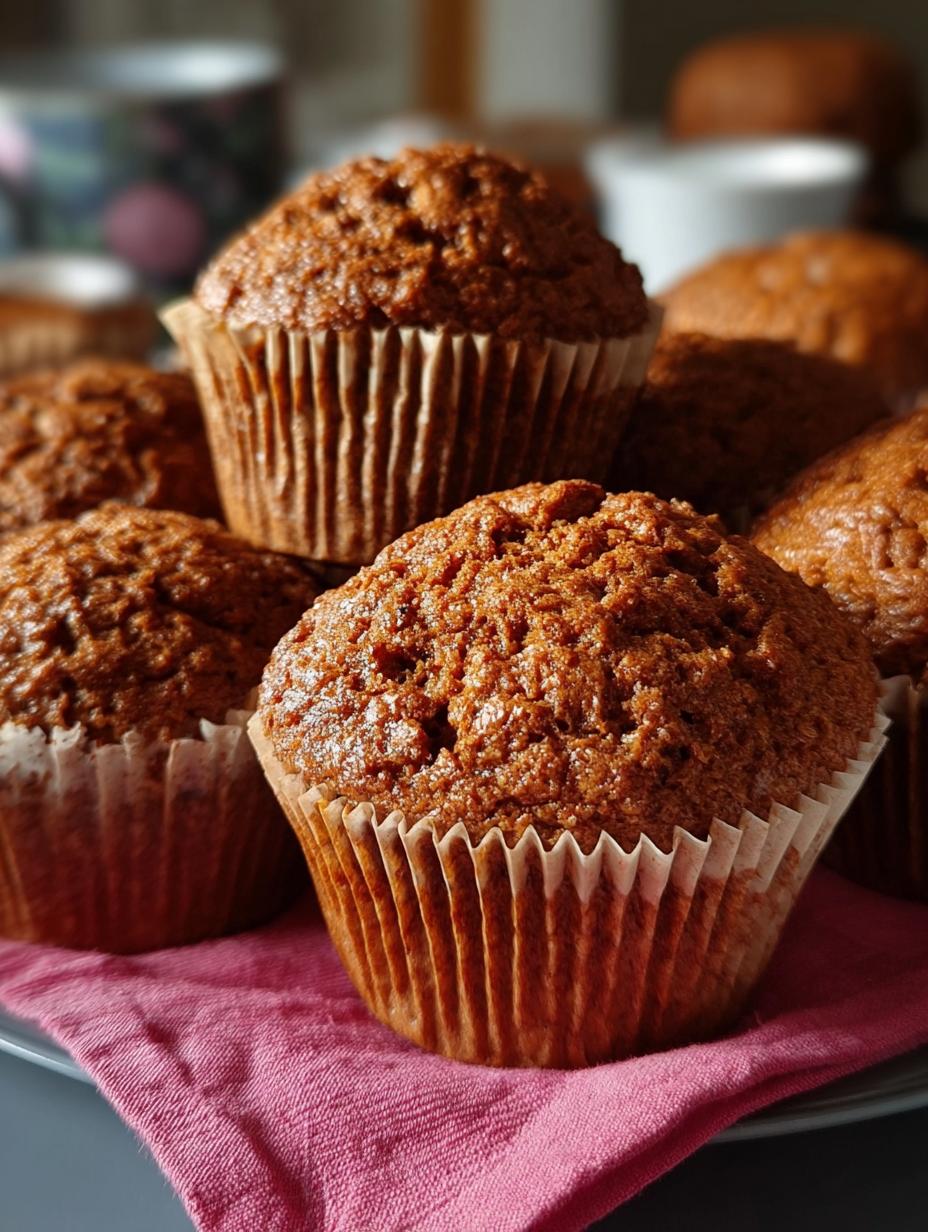Moist Gingerbread Muffins Spiced for Cozy Moments - Moist Gingerbread Muffins Spiced - additional detail