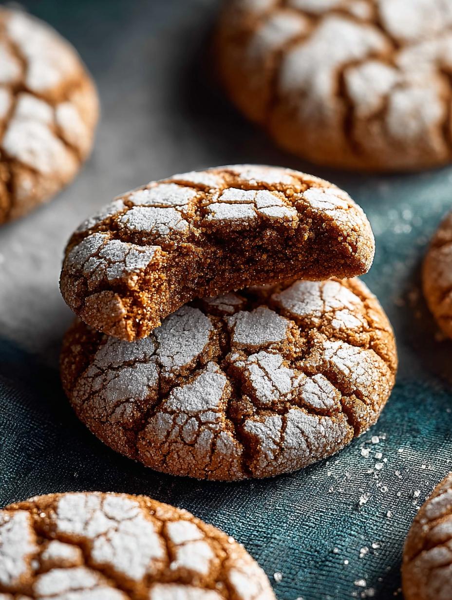 Molasses Crinkle Cookies: 12 Irresistible Chewy Treats - Molasses Crinkle Cookies - main visual representation