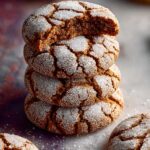 Molasses Crinkle Cookies