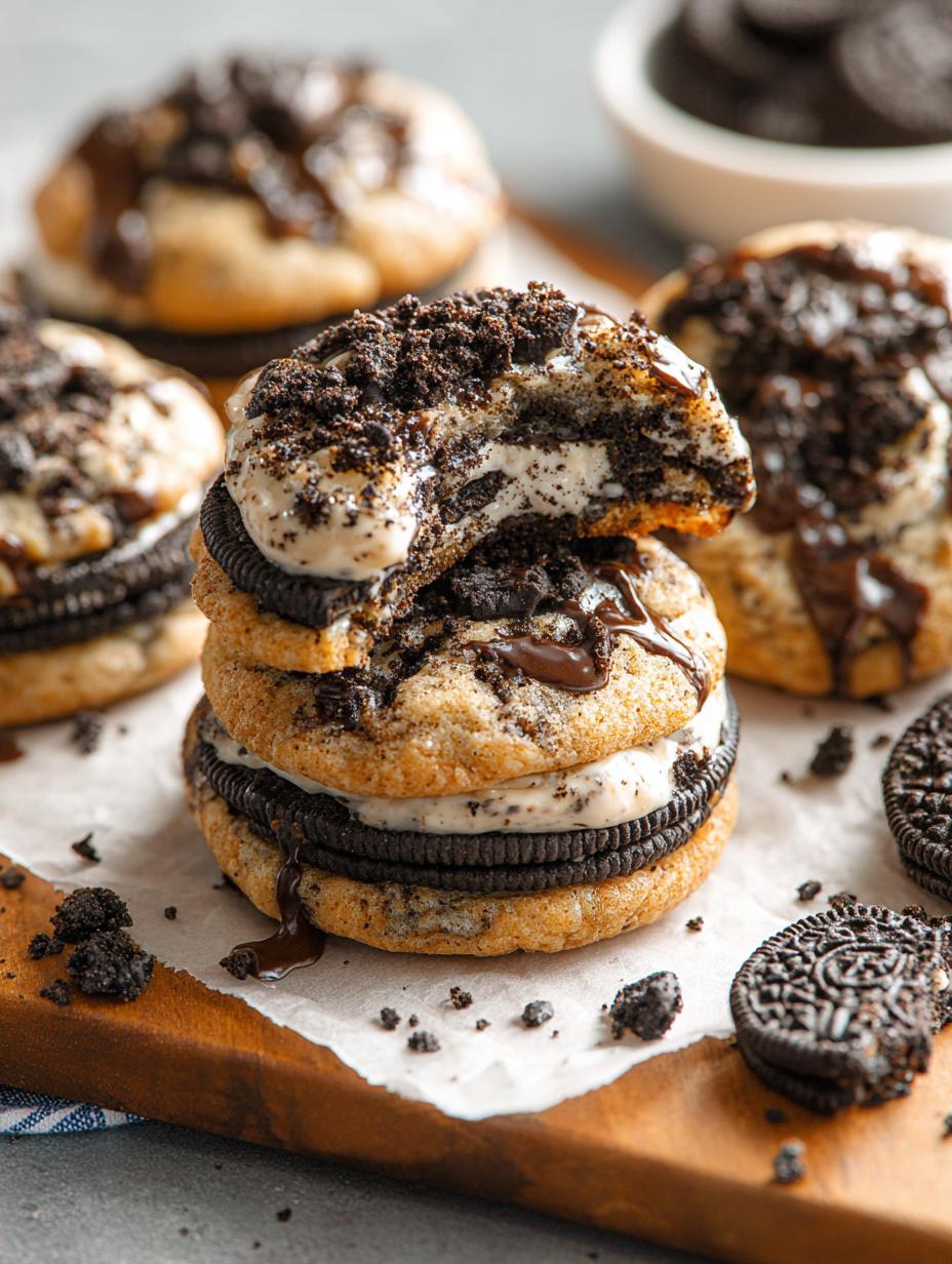 Delicious Oreo Stuffed Cookies You Need to Try - Oreo Stuffed Cookies - main visual representation