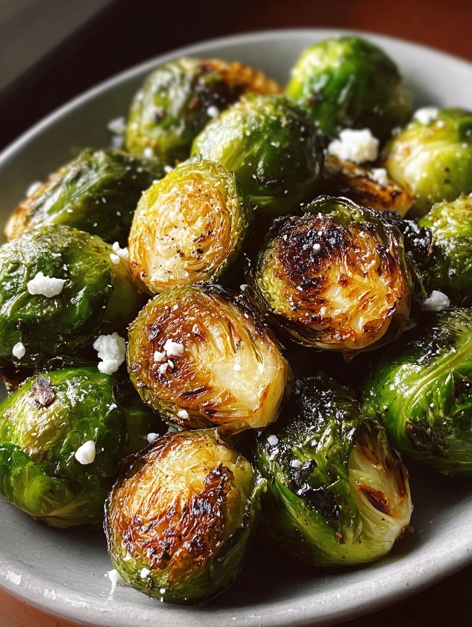 Oven Roasted Brussels Sprouts