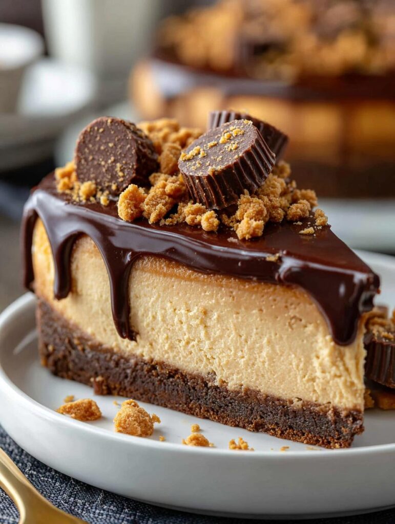 Peanut Butter Cup Cheesecake