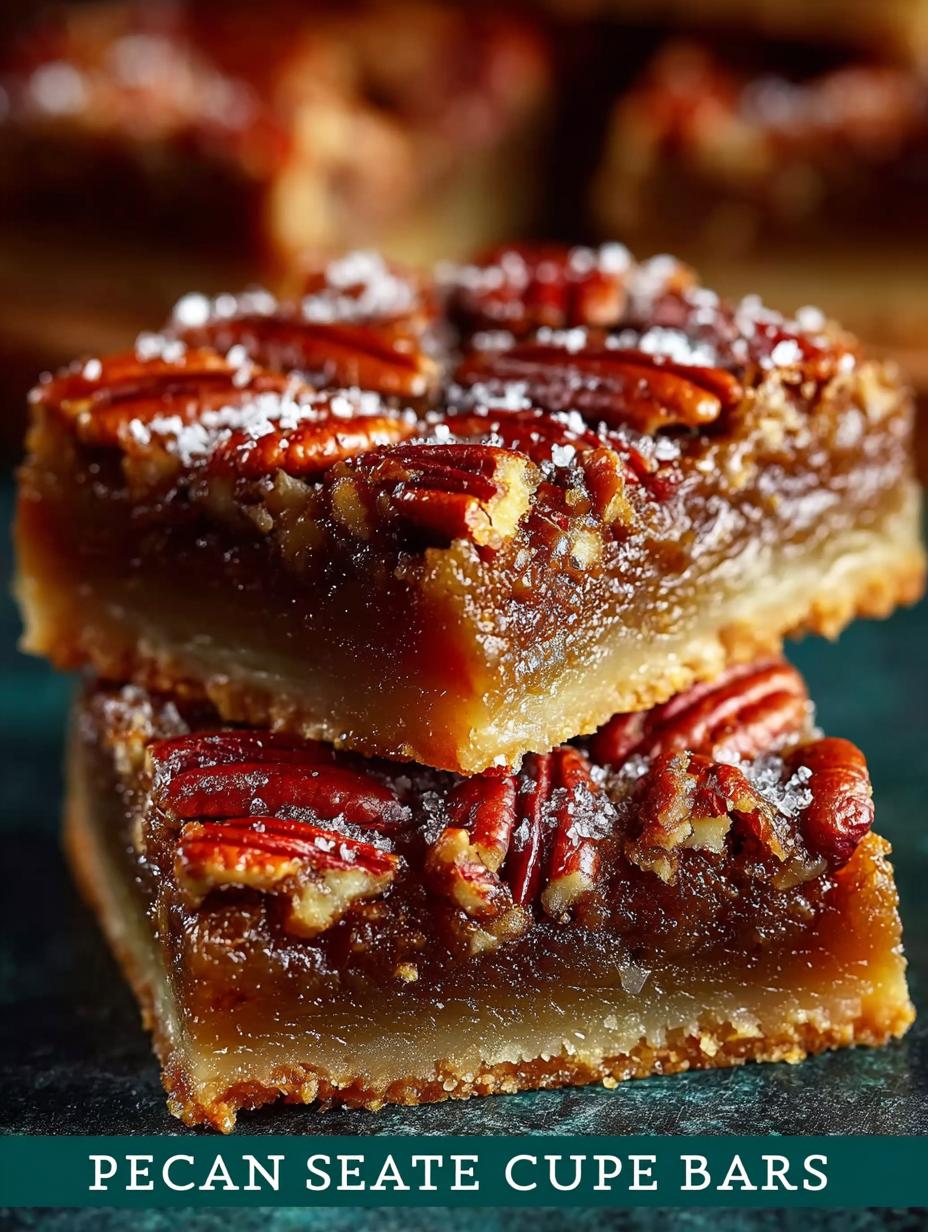Pecan Pie Bars Sweet