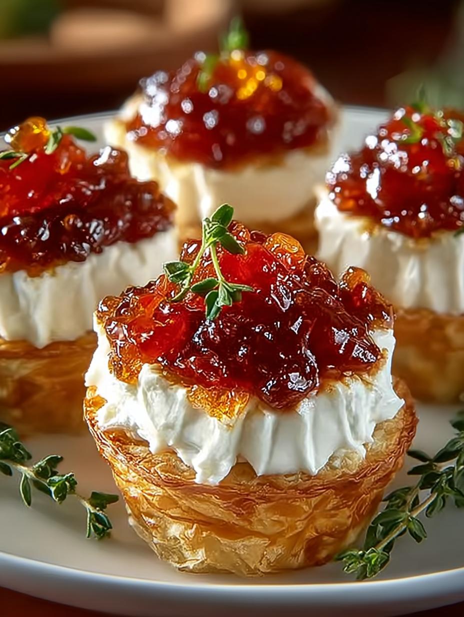 Delicious Pepper Jelly Cream Cheese Appetizer Recipe - Pepper Jelly Cream Cheese - additional detail