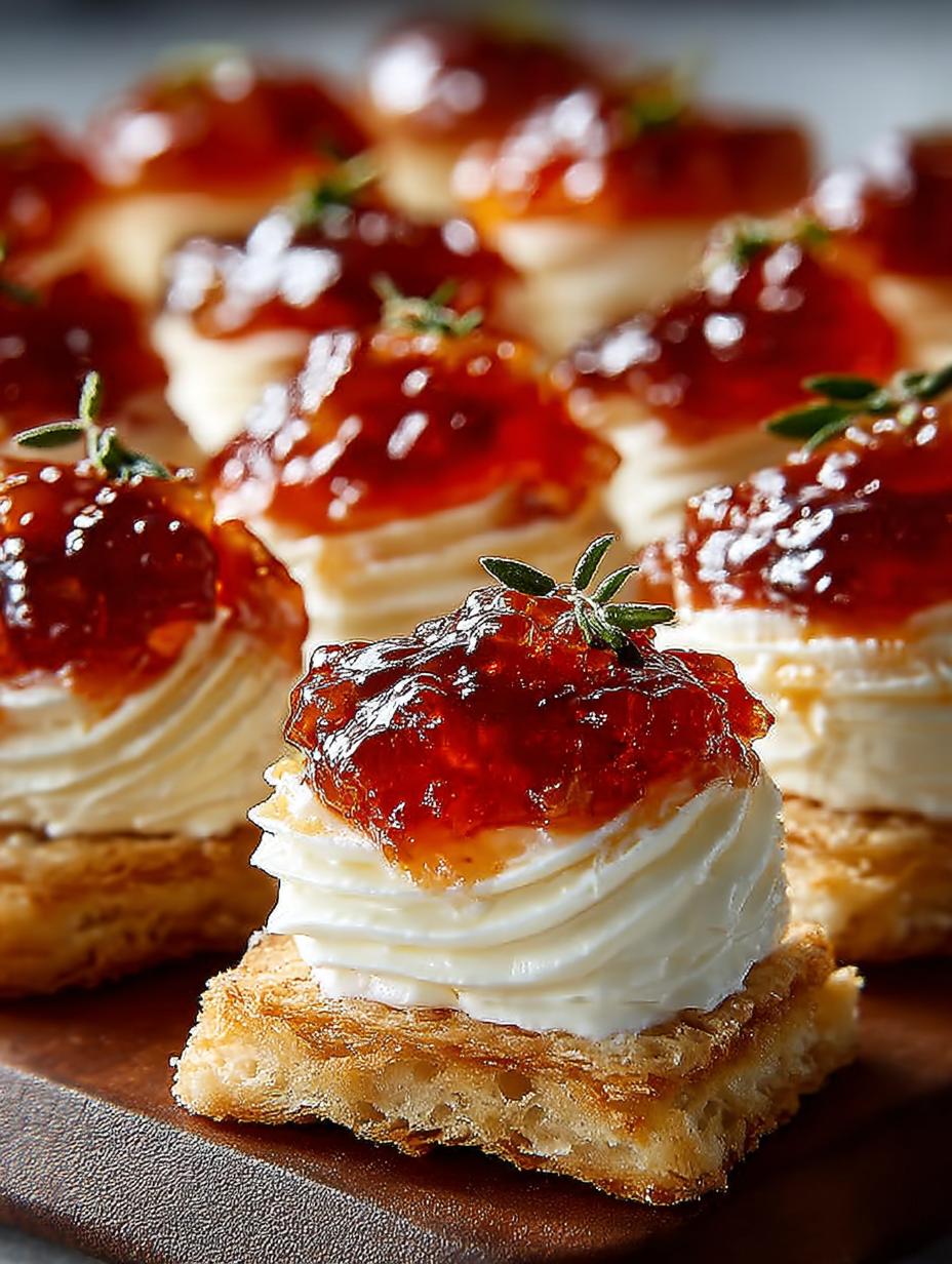 Pepper Jelly Cream Cheese Bites: 5 Easy Steps to Delight - Pepper Jelly Cream Cheese - additional detail