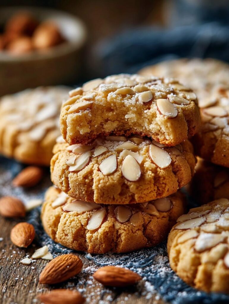 Pine Nut Almond Cookies
