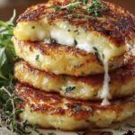 Potato Onion Cheese Pancakes