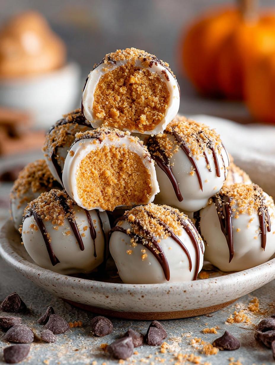 Delicious Pumpkin Cream Cheese Truffles for Fall 5 Delicious Pumpkin Cream Cheese Truffles for Fall - Pumpkin Cream Cheese Truffles - main visual representation