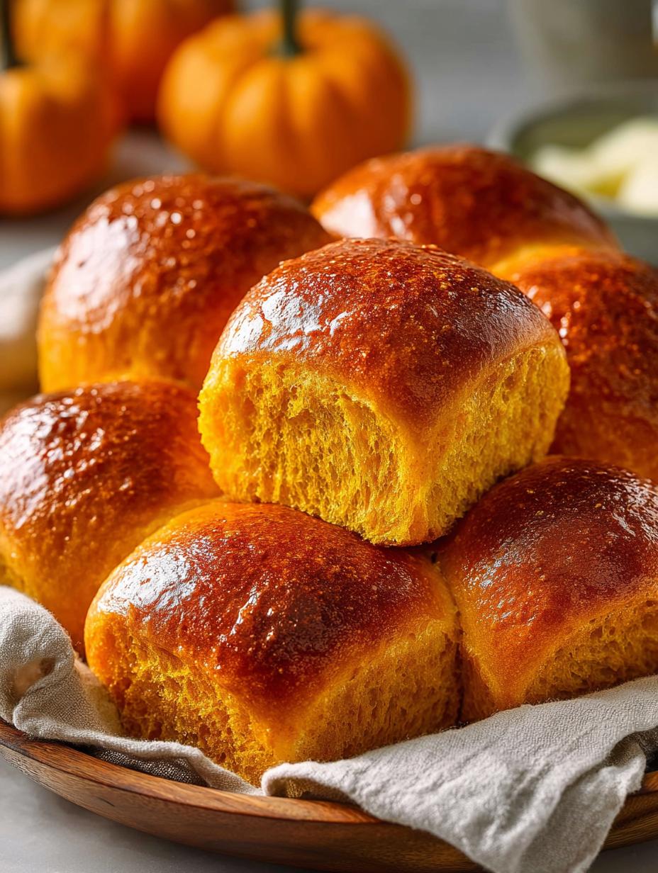 Delicious Pumpkin Dinner Rolls for Fall Gatherings - Pumpkin Dinner Rolls - additional detail