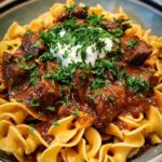 Russian Egg Noodles Rich