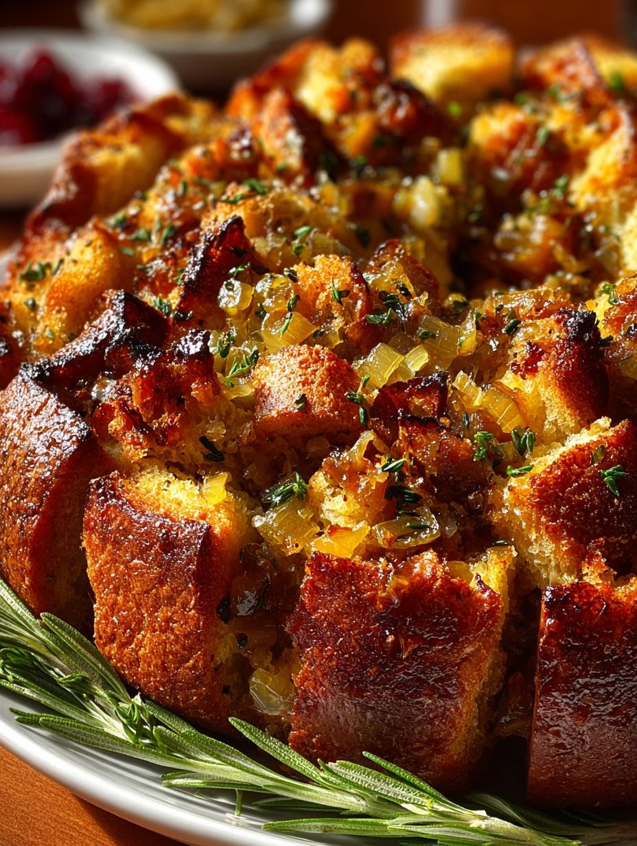 Savory Old Fashioned Holiday Stuffing Recipe to Savor - Savory Old Fashioned Holiday - main visual representation