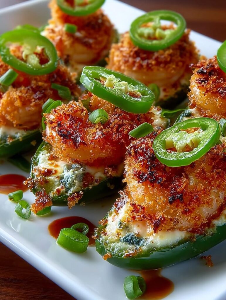 Shrimp Jalapeno Poppers Appetizer