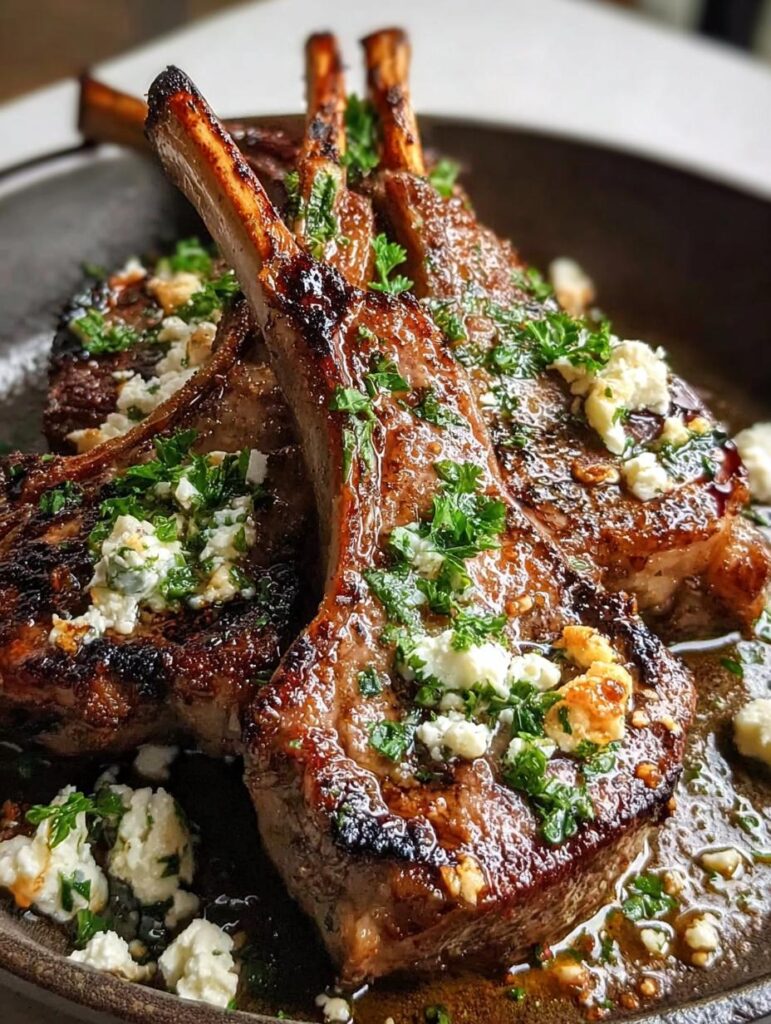 Skillet Cooked Lamb Chops