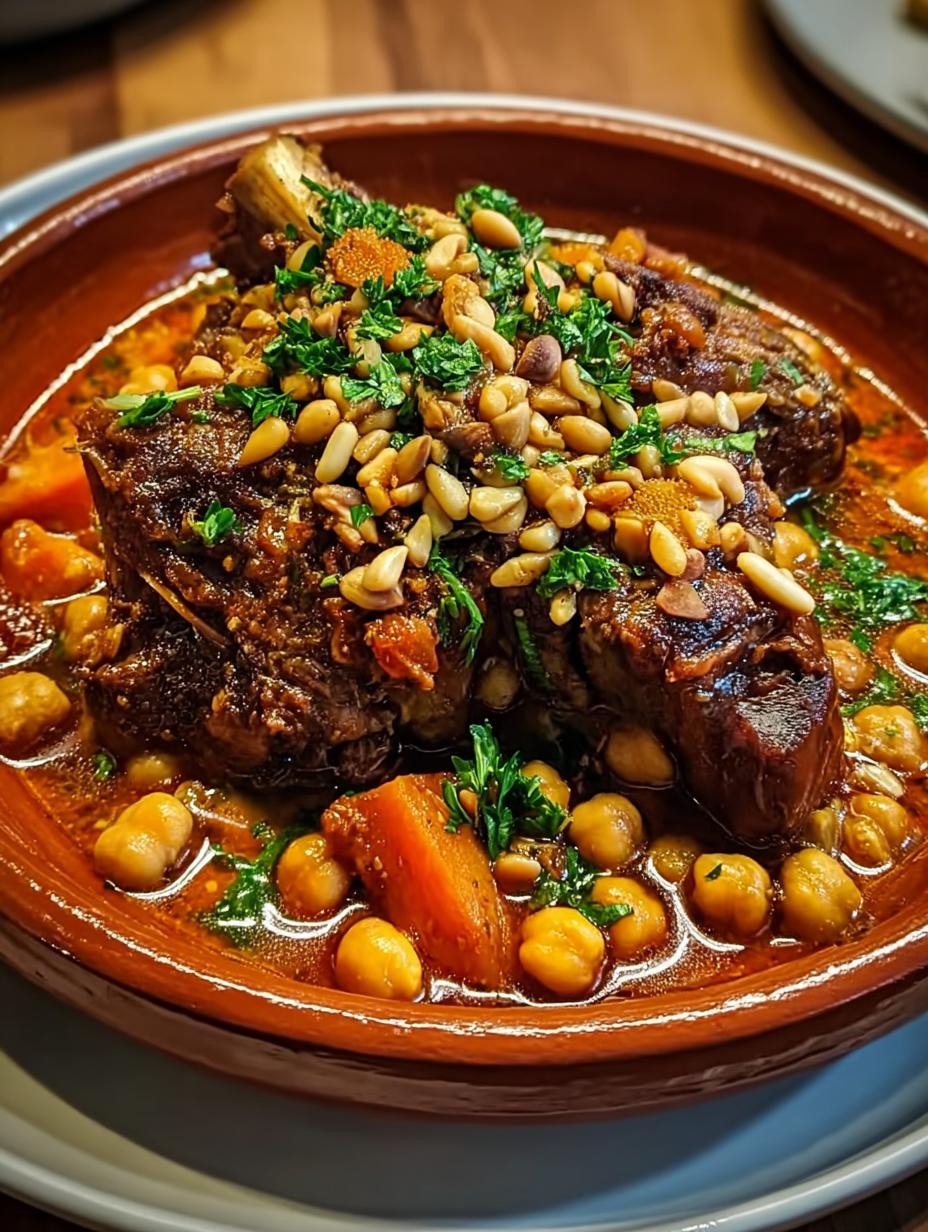 Slow Cooked Lamb Tagine