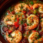 Slow Cooker Cajun Shrimp