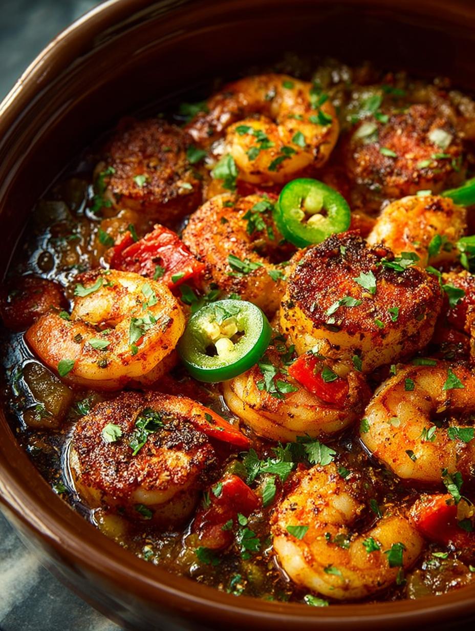 Slow Cooker Cajun Shrimp: 5 Bold Flavors in One Dish - Slow Cooker Cajun Shrimp - additional detail