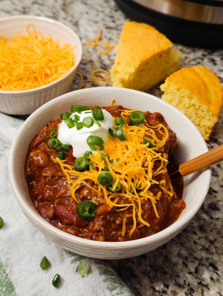Slow Cooker Pumpkin Chili