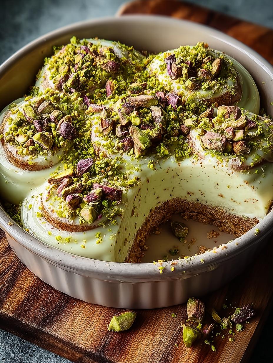 Small Batch Pistachio Cream: 8 Delectable Cinnamon Rolls - Small Batch Pistachio Cream - main visual representation