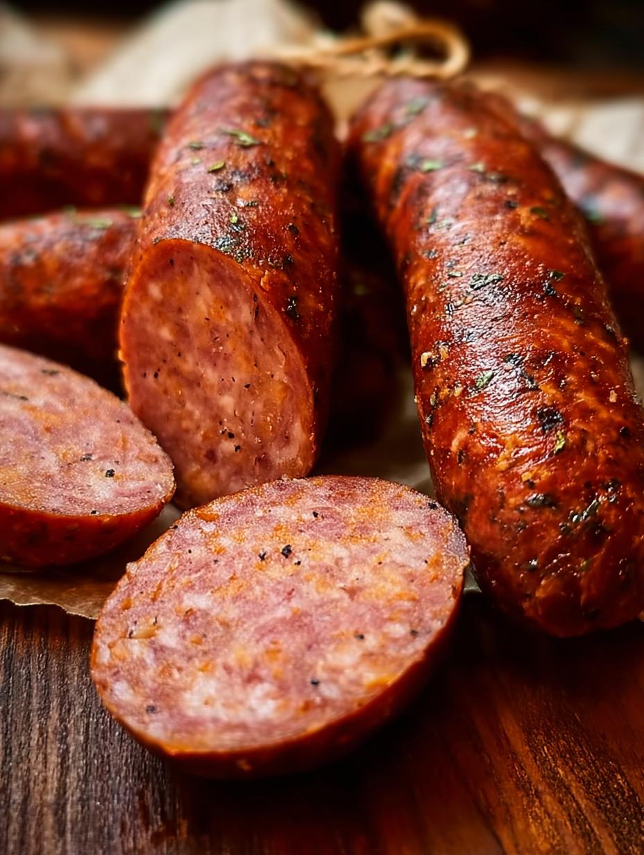 Smoked Russian Sausage Black: Amazing 3-Hour Recipe - Smoked Russian Sausage Black - additional detail