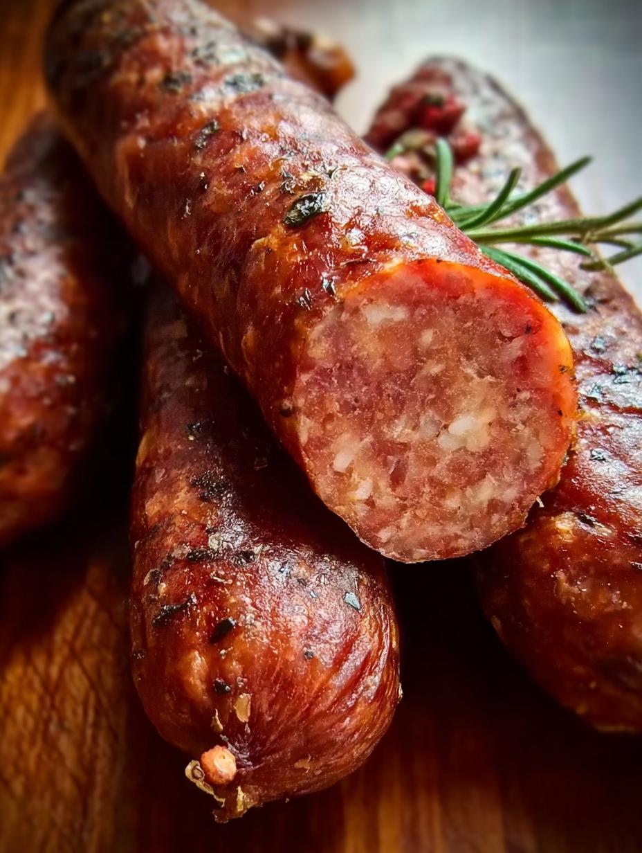 Smoked Russian Sausage Black: Amazing 3-Hour Recipe - Smoked Russian Sausage Black - additional detail