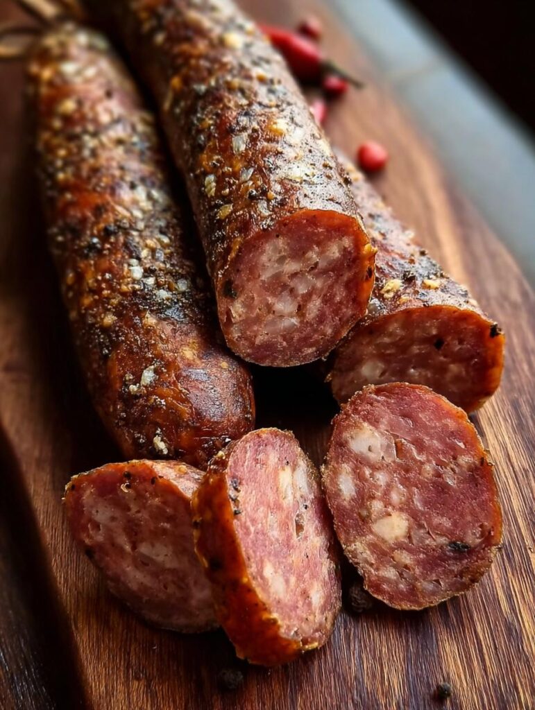 Smoked Russian Sausage Black
