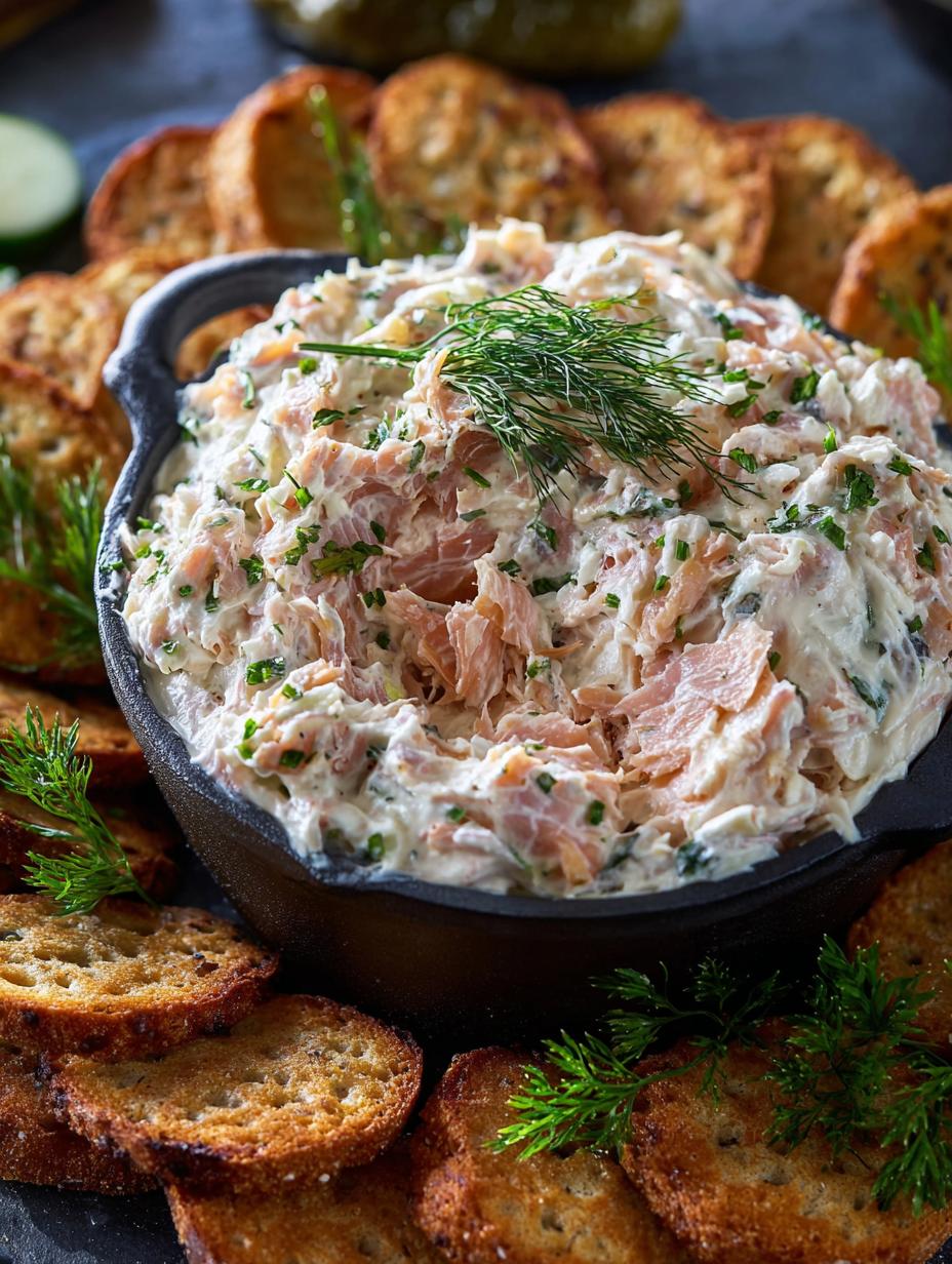 Deliciously Creamy Smoked Salmon Dip Recipe - Smoked Salmon Dip - main visual representation