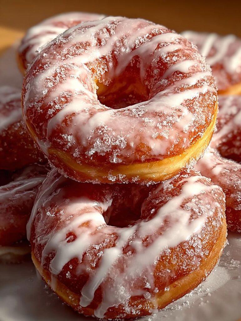 Sourdough Krispy Kreme Donuts