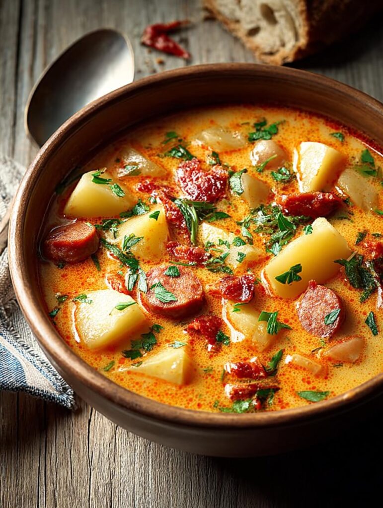 Spanish Potato Soup with