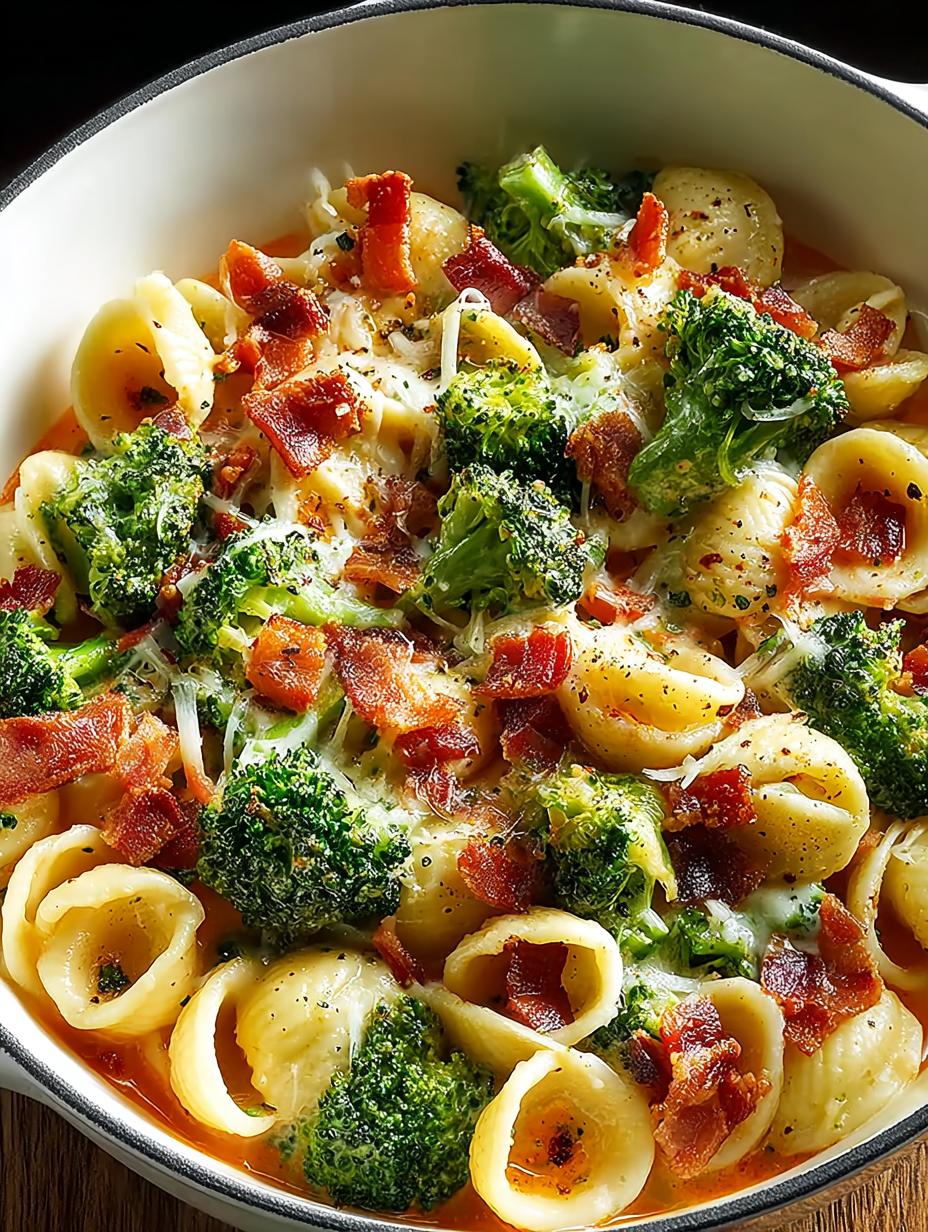 Spicy Bacon Broccoli Orecchiette: 5 Flavorful Steps 5 Spicy Bacon Broccoli Orecchiette: 5 Flavorful Steps - Spicy Bacon Broccoli Orecchiette - additional detail
